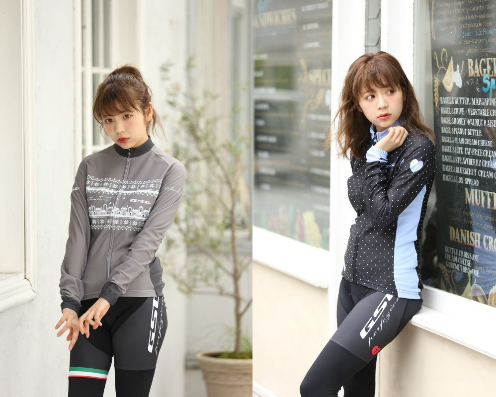 GSG 2016秋冬 レディース・ロングスリーブジャージ サイクルスポーツの